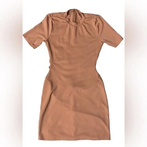 NWT REVOLVE NBD Isobel Mini Dress in Camel Size S - Picture 3 of 9